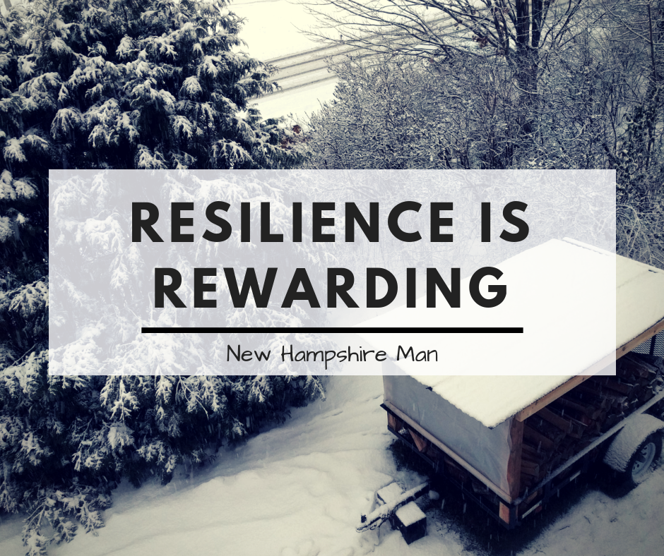 resilience is rewarding
a picture of a trailer in the snow